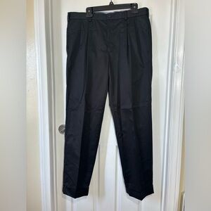 Brooks Brothers Light Weight Advantage Elliot Chino Black Pants Size 37 X 32
